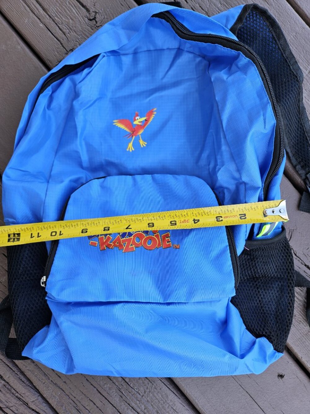 Loot Crate Banjo-Kazooie Foldable Blue Backpack - Picture 11 of 12